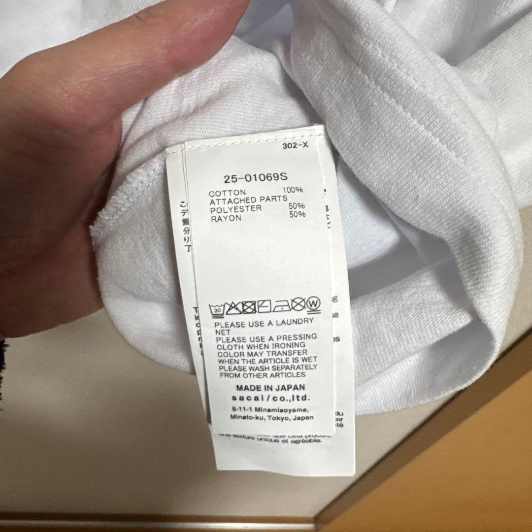 sacaiメンズTシャツ