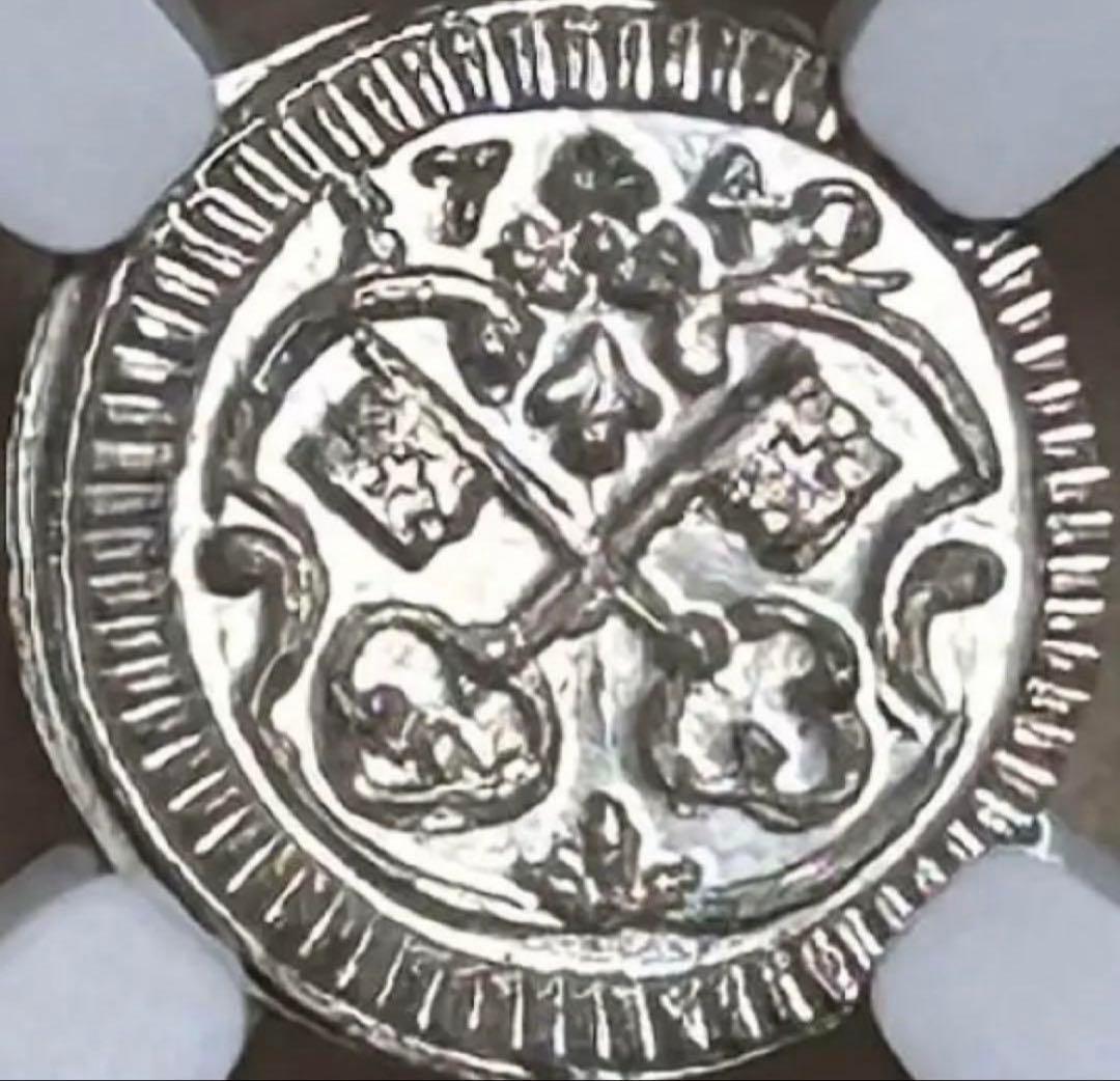 ドイツ　レーゲンスブルク 1742年 MS65 最高鑑定 希少早い物勝ち 大赤字