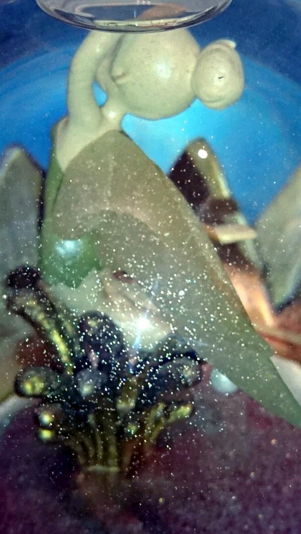 希少　ディズニー　ティンカーベル 大型スノーグローブ　ピーターパン