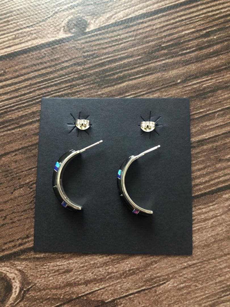 HARPO 天然石フープピアス①ズニ族