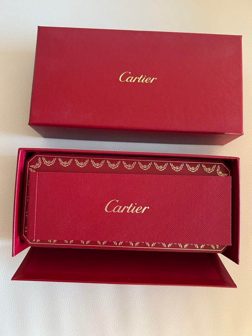 カルティエ　18金　プラチナ　ボールペン