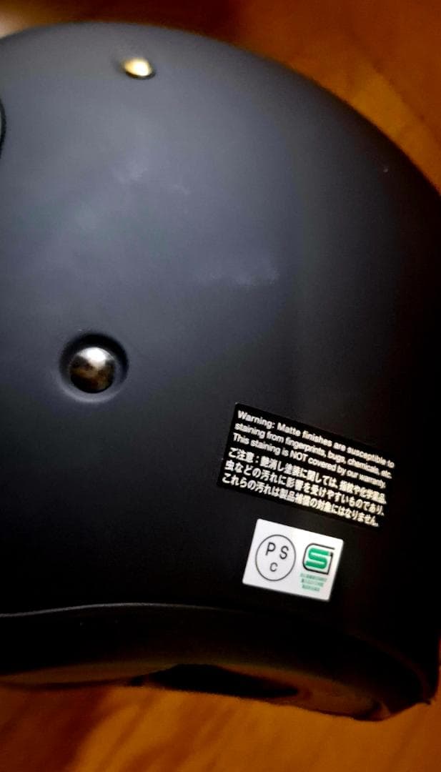 SHOEI　J.Oヘルメット マットブラック/オレンジライン