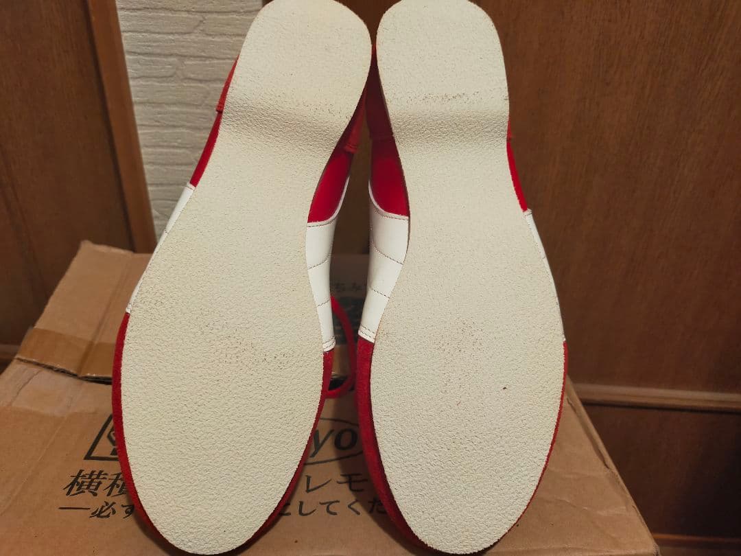 【NOB 】新品　ボクシングシューズ　レッド✕ホワイト　28.5cm