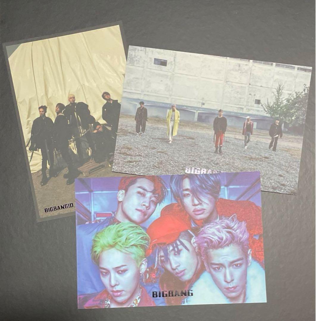 BIGBANG ポストカード　3点