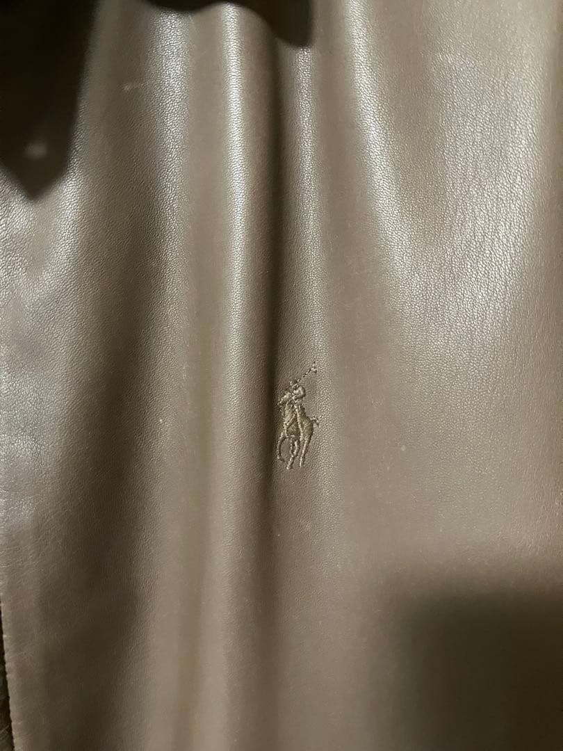 (値下げ) POLO RALPH LAUREN レザージャケット ブラウン
