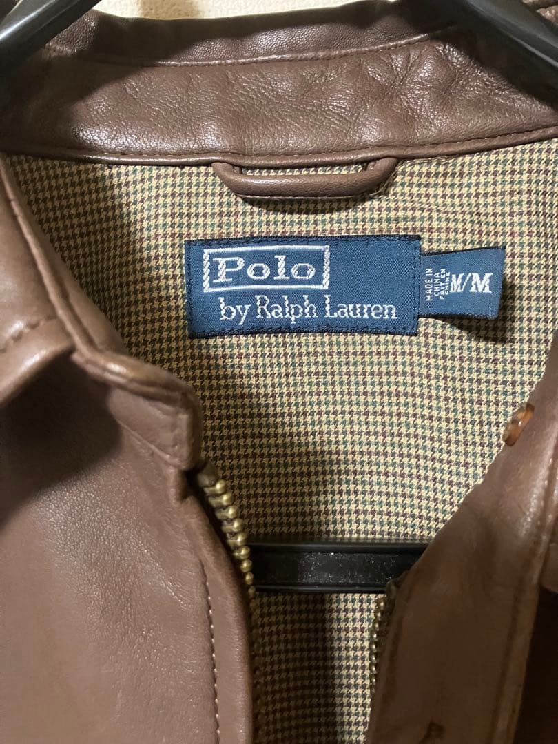 (値下げ) POLO RALPH LAUREN レザージャケット ブラウン