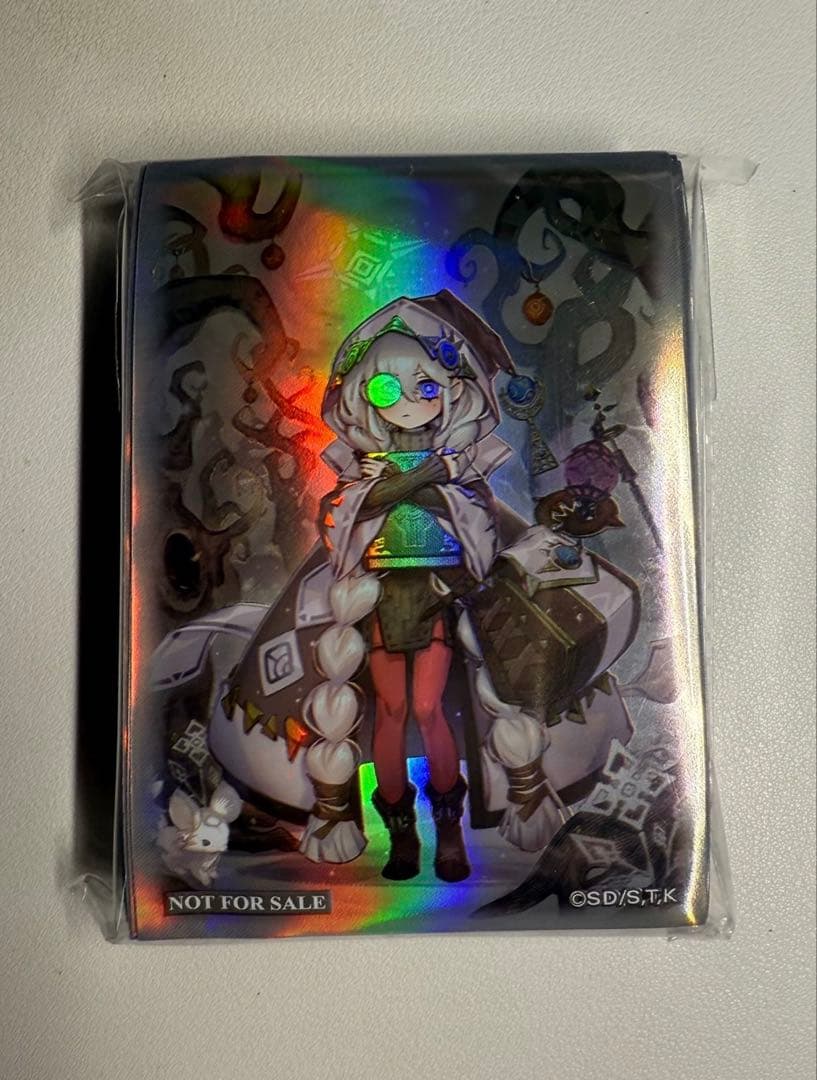 遊戯王 JUDGE 2025 白き森のアステーリャ スリーブ 中国限定 未開封