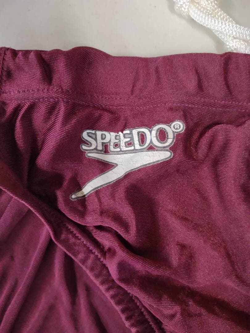 【I955】speedo　スピード　メンズ競泳水着　Mサイズ　waseda