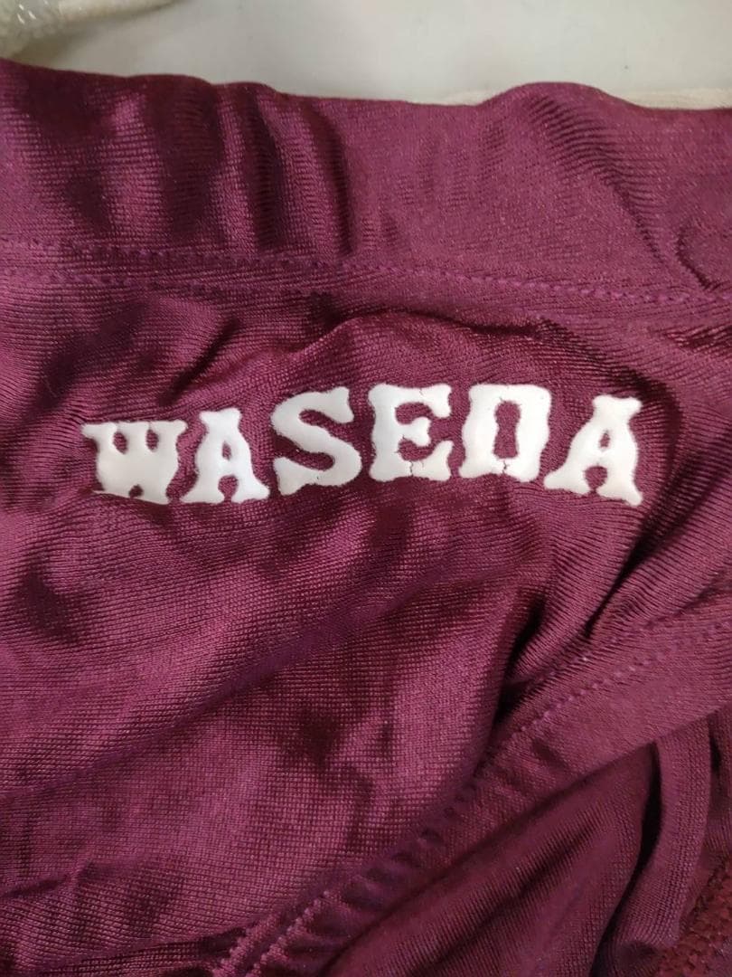 【I955】speedo　スピード　メンズ競泳水着　Mサイズ　waseda