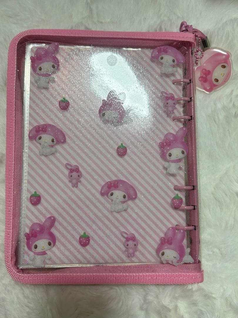 サンリオ マイメロディ マイメロ ファイル クリアバインダー カードケース