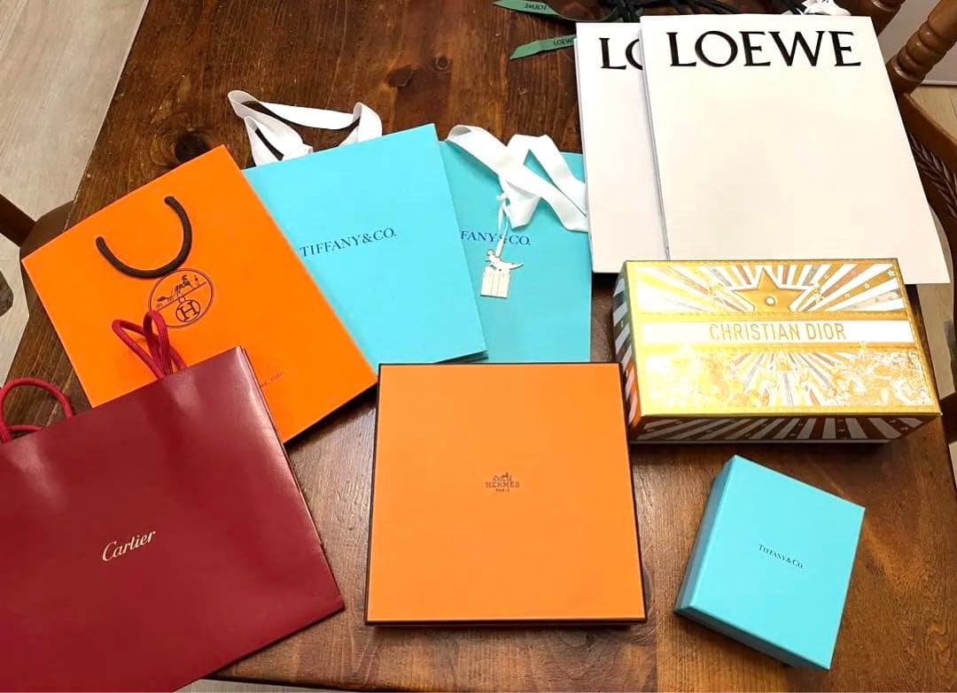 高級ブランド ショップ袋セット