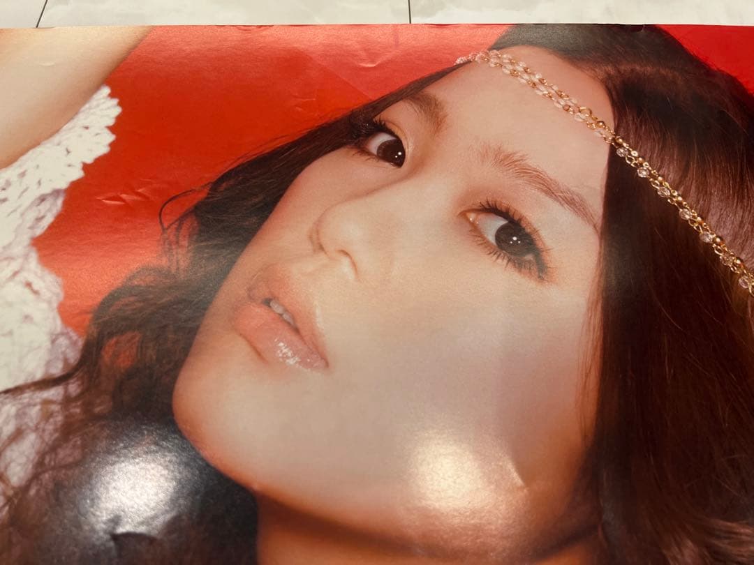 西野カナ　直筆サイン入りポスター 『Thank you, Love』