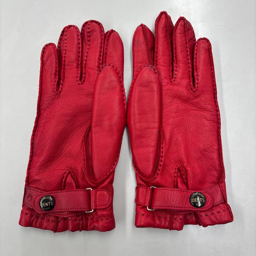 【希少】DENTS デンツ レザーグローブ　ヘリテージコレクション 7 1/2