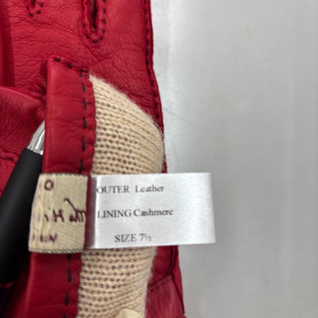 【希少】DENTS デンツ レザーグローブ　ヘリテージコレクション 7 1/2