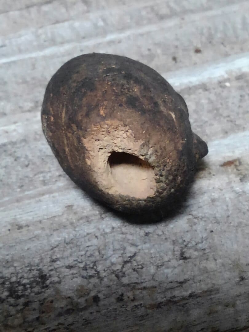 ♥陶製　とても古い　仏像　２　座像　仏壇　仏具　骨董品