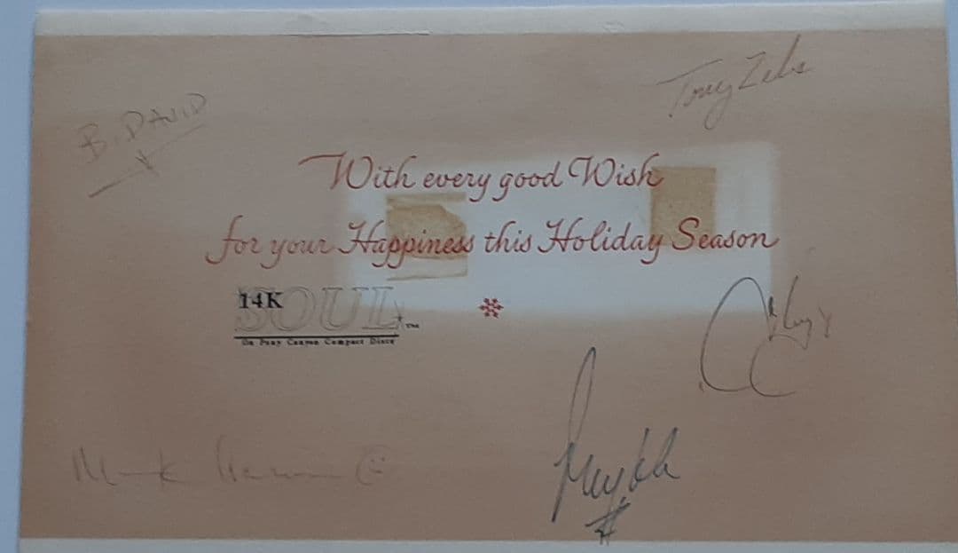 激激レア物 　14Karat Soul サイン