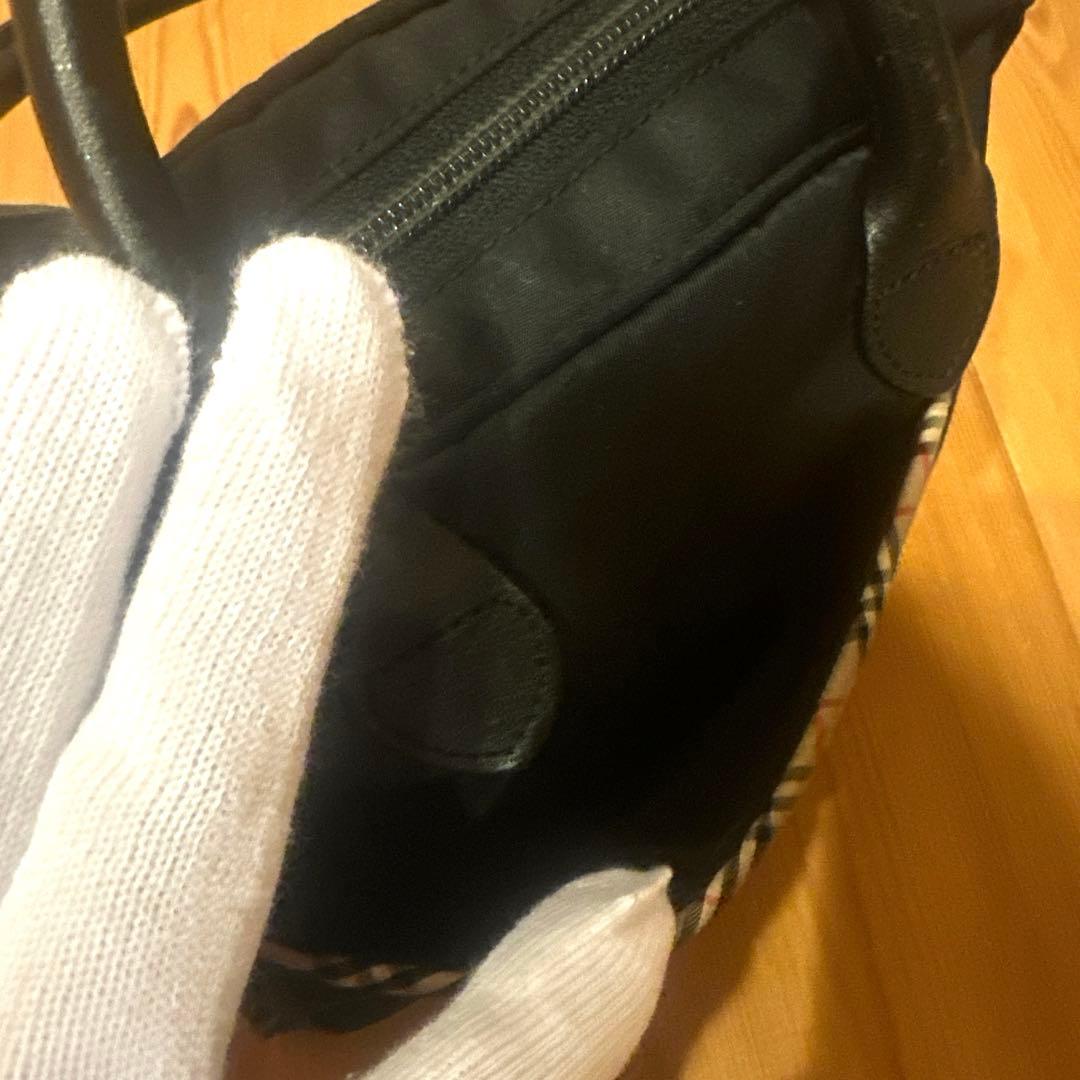 希少!BURBERRY GOLFバーバリー ノバチェック ミニボストン バッグ