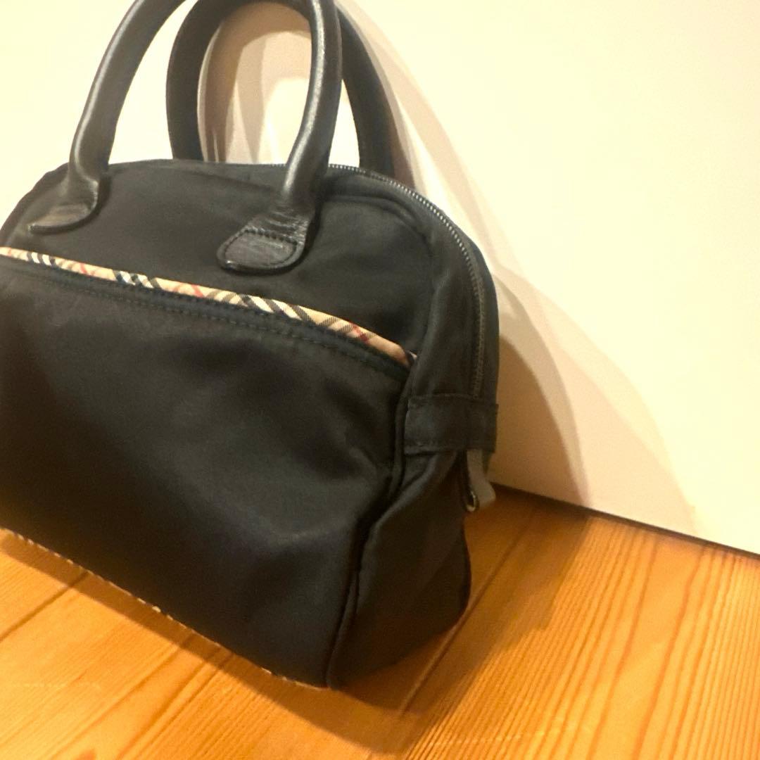 希少!BURBERRY GOLFバーバリー ノバチェック ミニボストン バッグ