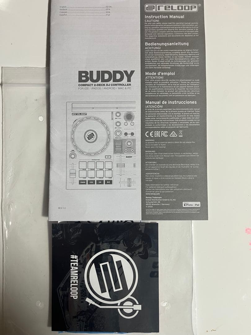 DJ機材 Reloop Buddy
