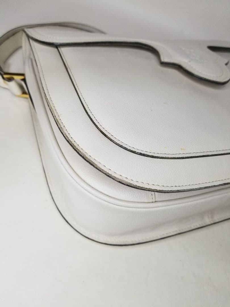 YSL イヴサンローラン レザー フラップ ワン ショルダーバッグ ２WAY