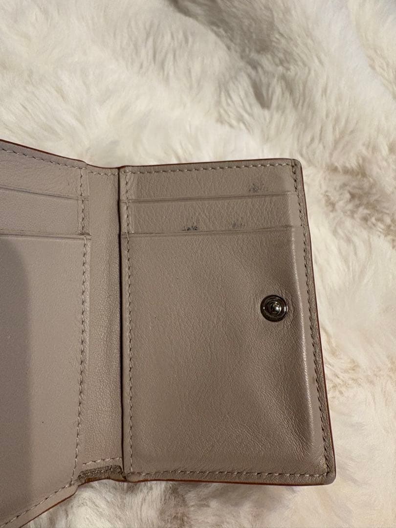 LOEWE 三つ折り財布 グレー