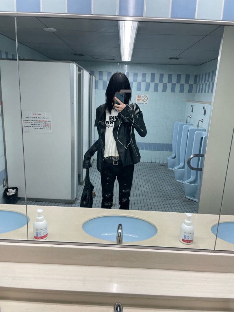 ジャケット・アウター 00s ekam leather jacket Japanese label