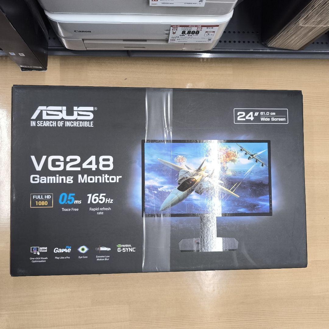 ASUS VG248 24インチ ゲーミングモニター