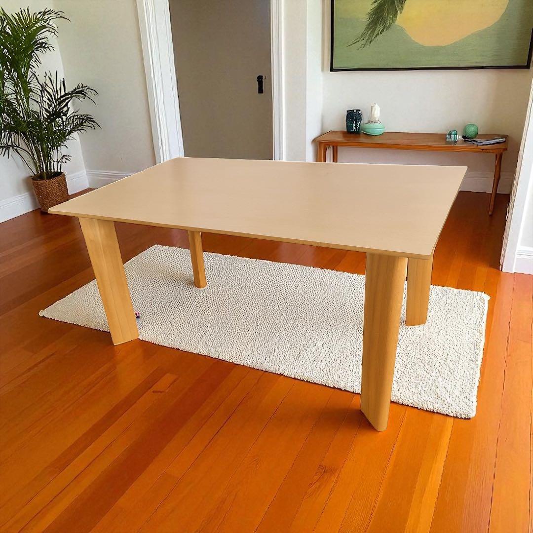 667 大塚家具 ダイニングテーブル　北欧風 モダン ナチュラル 幅135 a