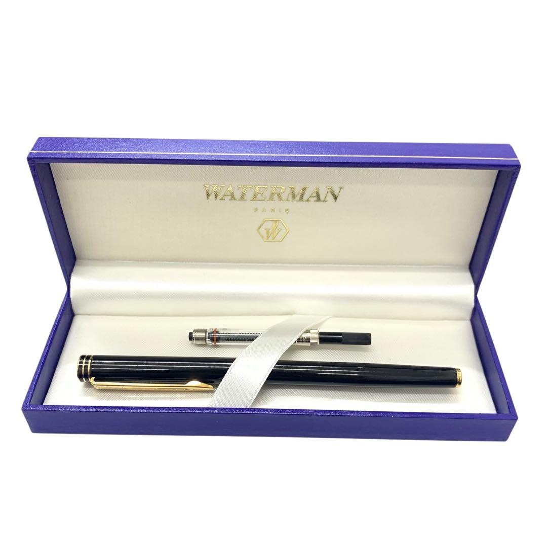 ウォーターマン IDEAL 18K 750 ペン先 万年筆 ブラック