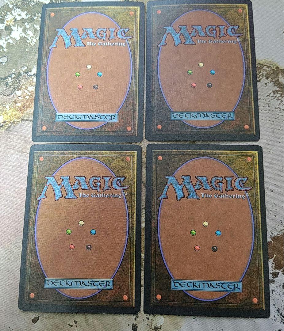 MtG 紅蓮破 ICE英 サインド 4枚