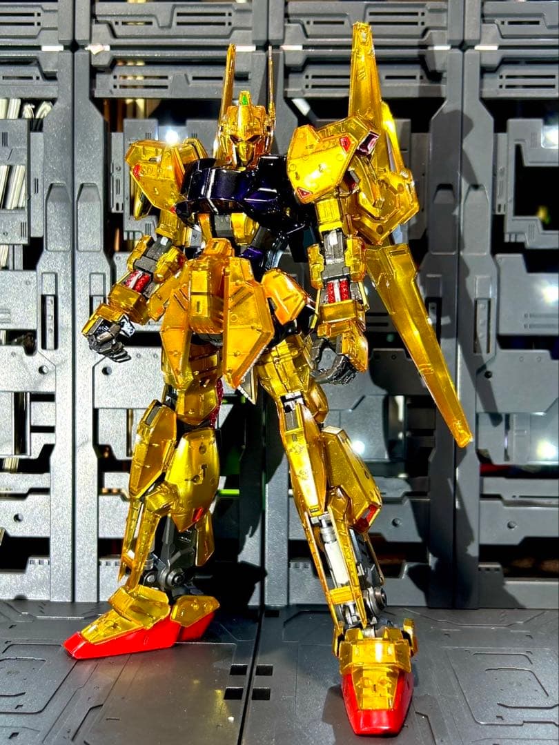 MG 1/100 メカニカルクリア版 百式ver2.0完成品