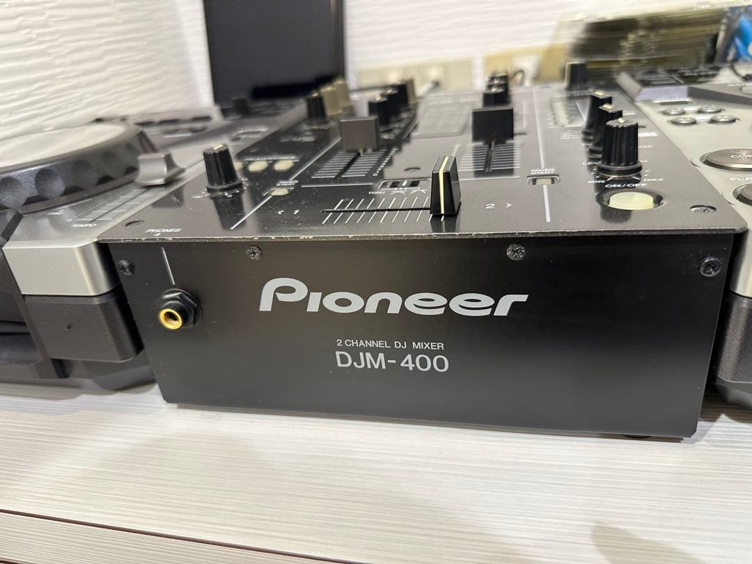 Pioneer CDJ-400×2 DJM-400 DJ機材ミキサーフルセット
