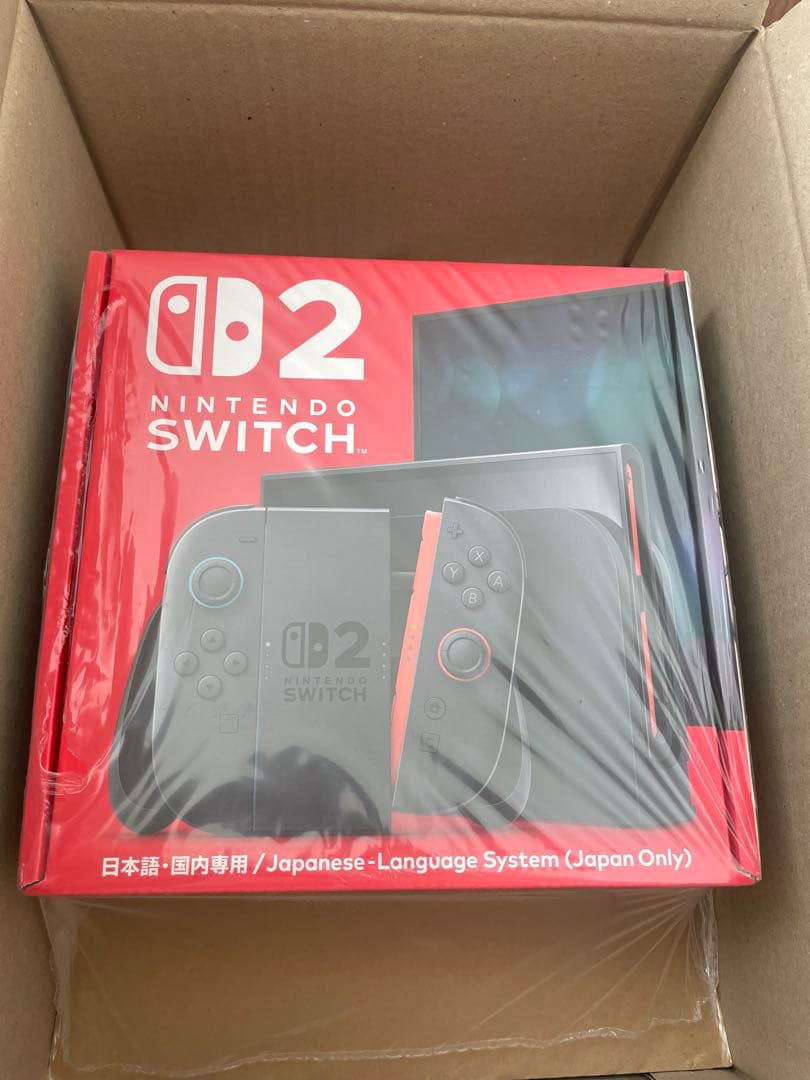 【新品未開封】Nintendo Switch2 本体 日本語版・国内専用