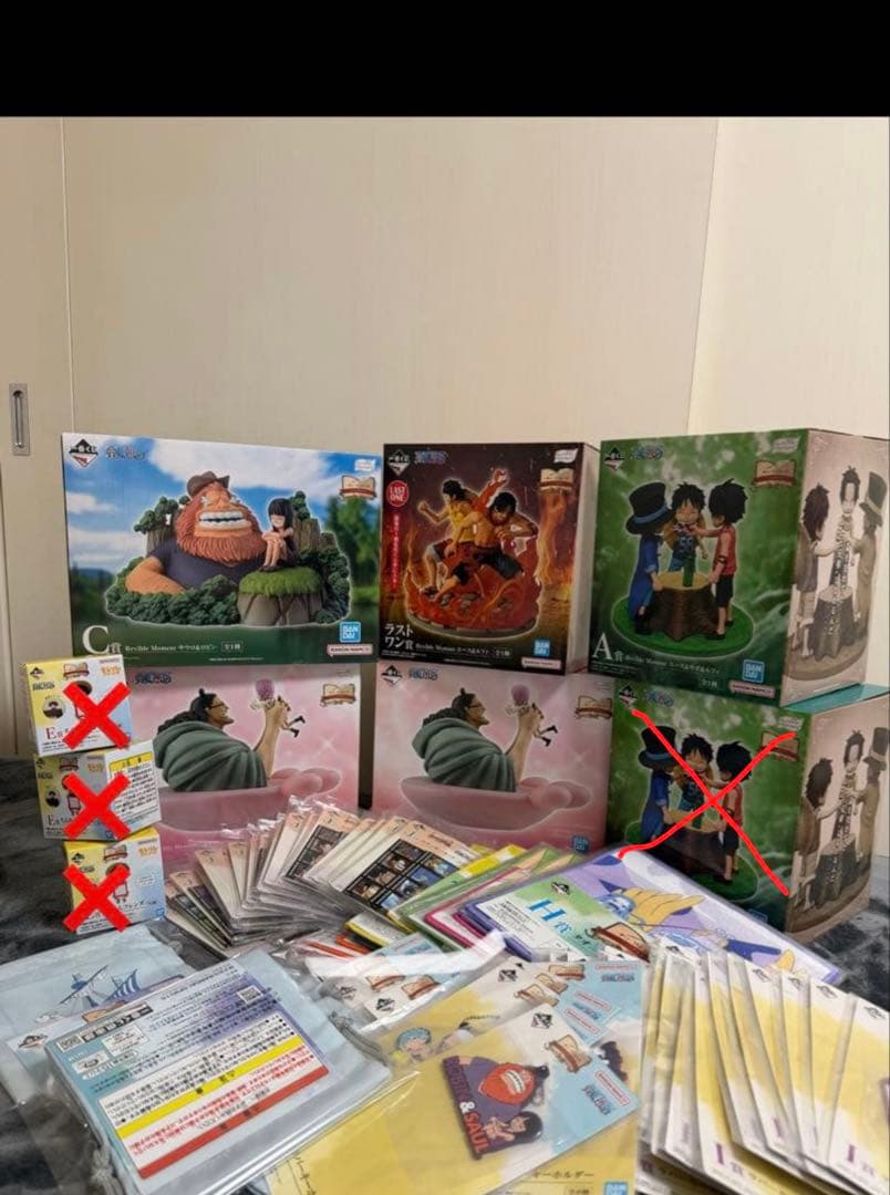 一番くじ ワンピース ドラマティックメモリーズ ABCGHIJ賞＋ラストワン