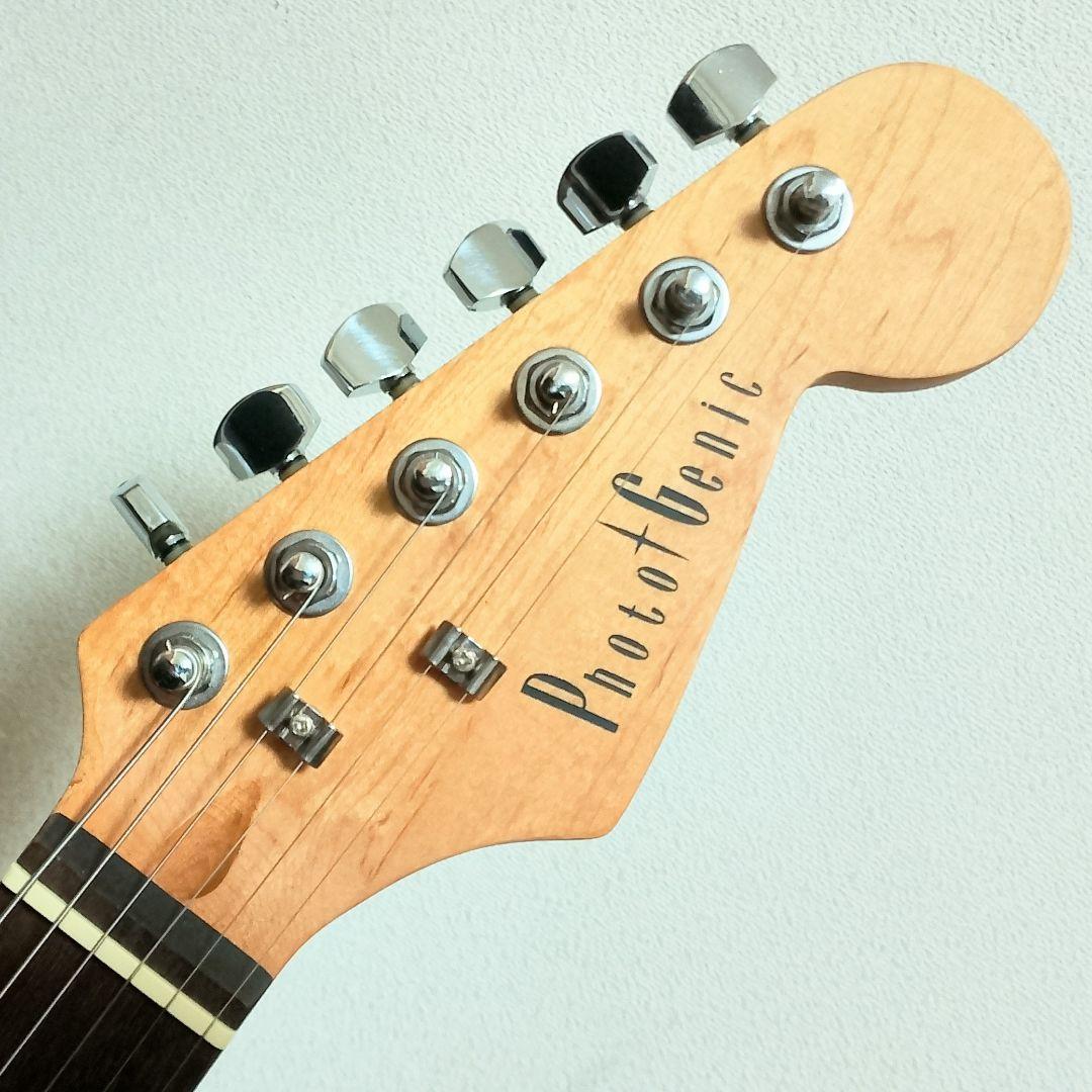 美品　PhotoGenic　ストラトキャスタータイプ　エレキギター　サンバースト