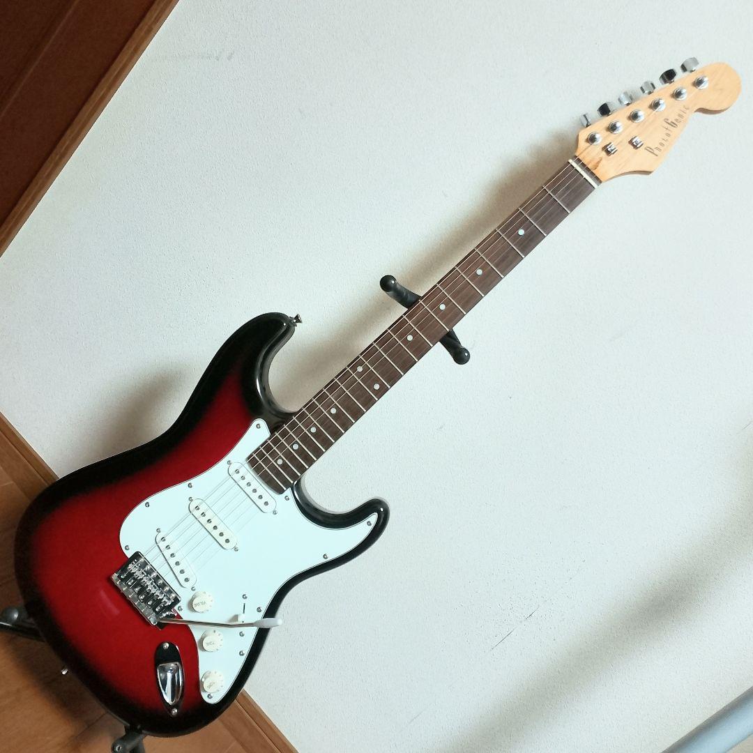 美品　PhotoGenic　ストラトキャスタータイプ　エレキギター　サンバースト