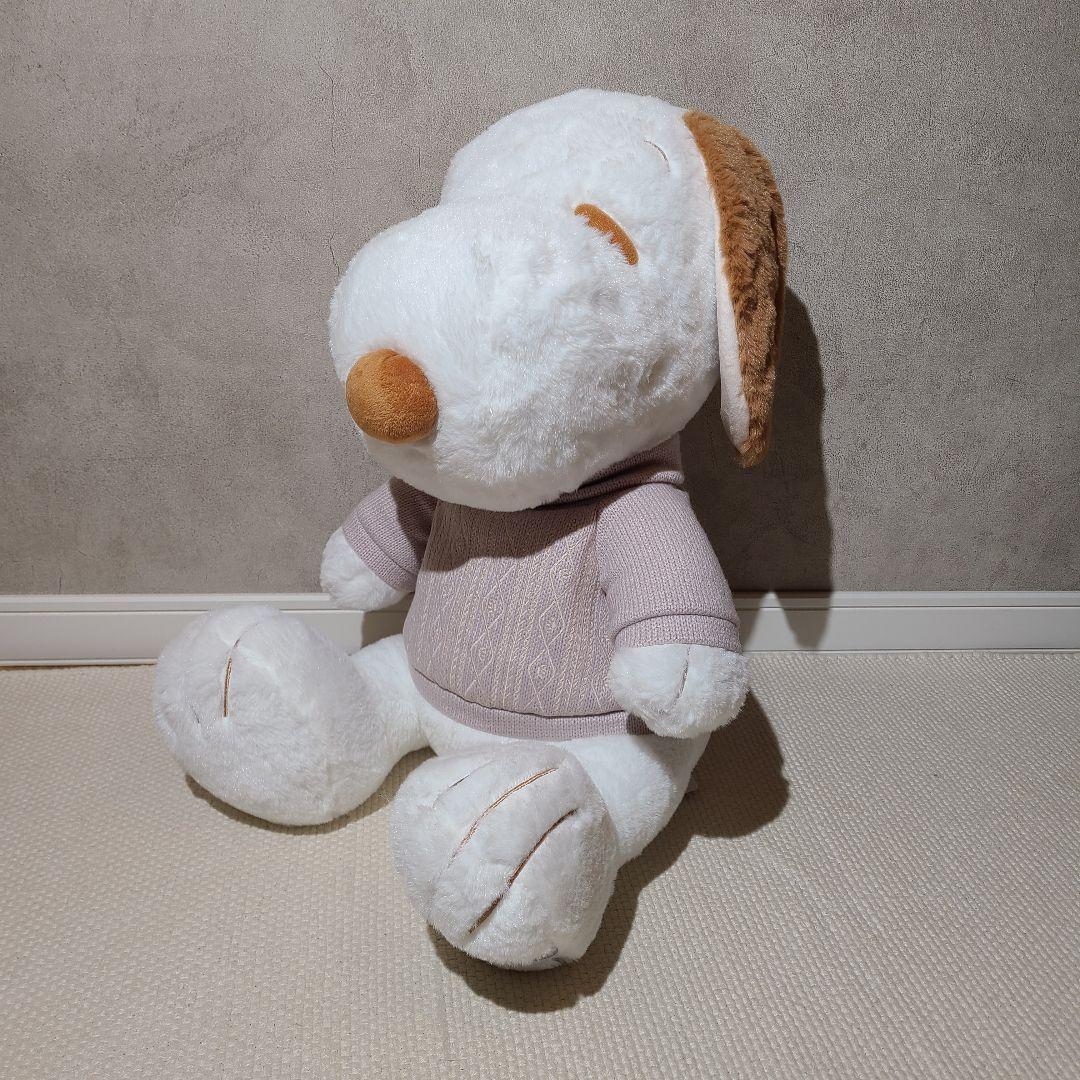 USJ　ユニバーサルスタジオ　スヌーピー　ぬいぐるみ　クリスマス　ニット　ビック