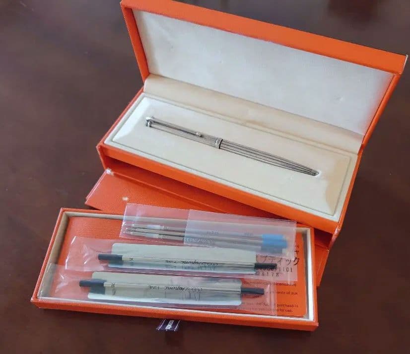 エルメス ボールペン シルバー