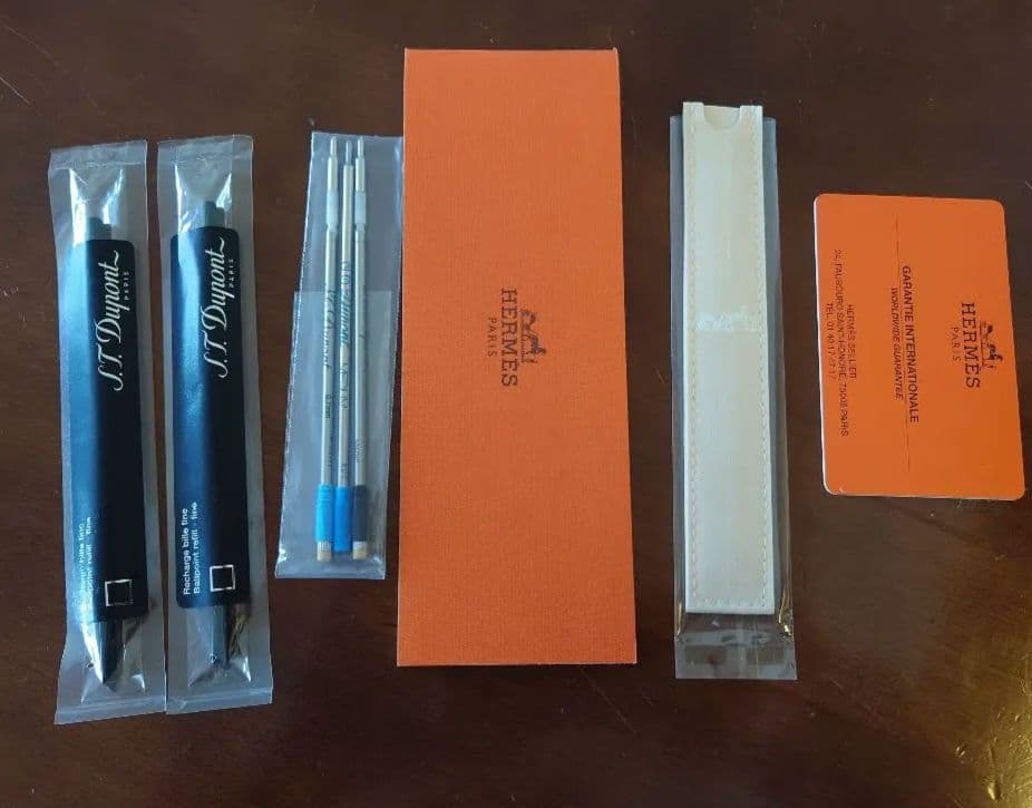 エルメス ボールペン シルバー