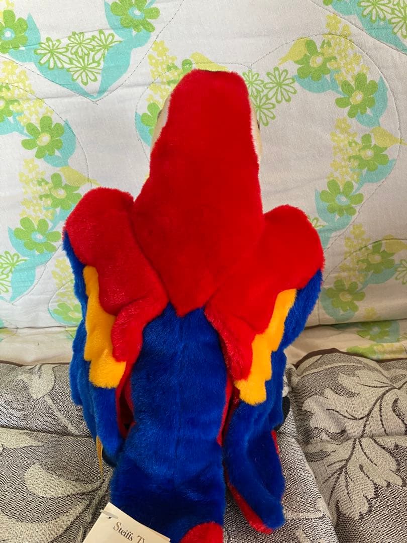 Steiff Lore オウム ぬいぐるみ