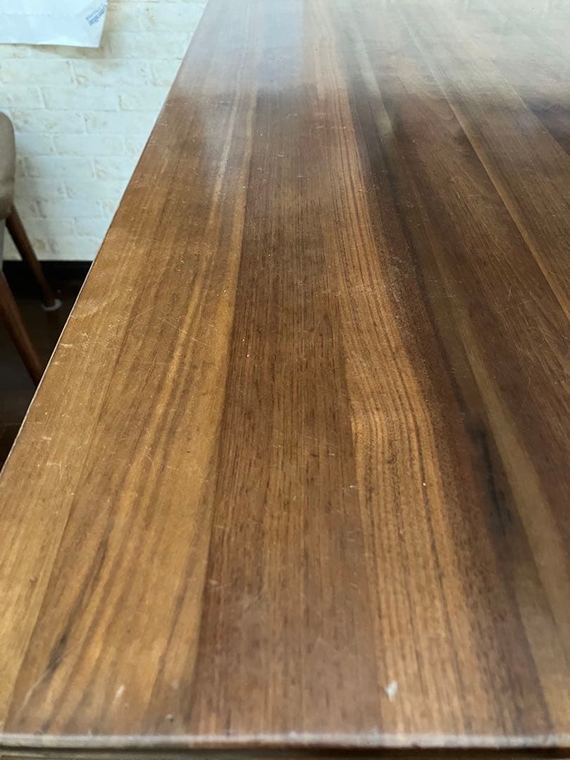 ダークブラウン 木製 ダイニングテーブル