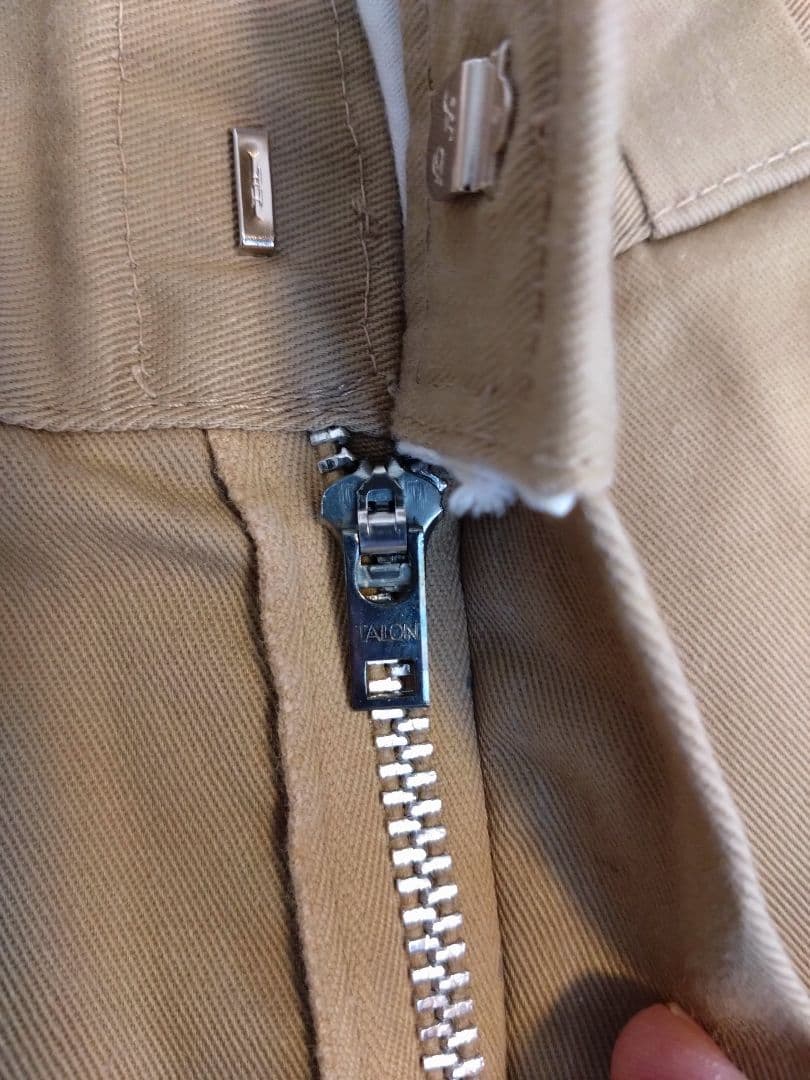 70's80's usa製 dickies 874 アルミジップ taron
