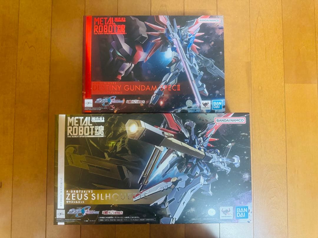 L ROBOT魂 デスティニーガンダムspecⅡ & ゼウスシルエット