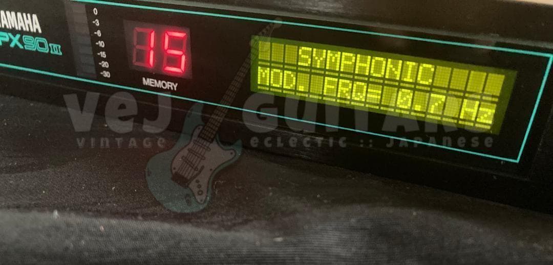 Yamaha SPX-90II 伝説のSymphonic搭載　マルチFXラック