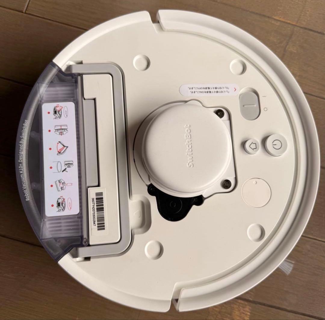 SwitchBot ロボット掃除機 本体 K10+