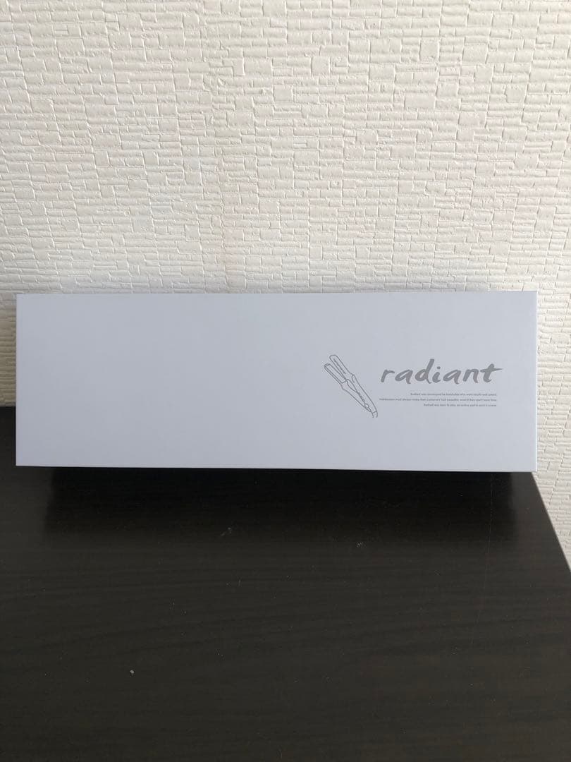 ラディアント 28mm ヘアアイロン ストレート プロ仕様 瞬間水分蒸発