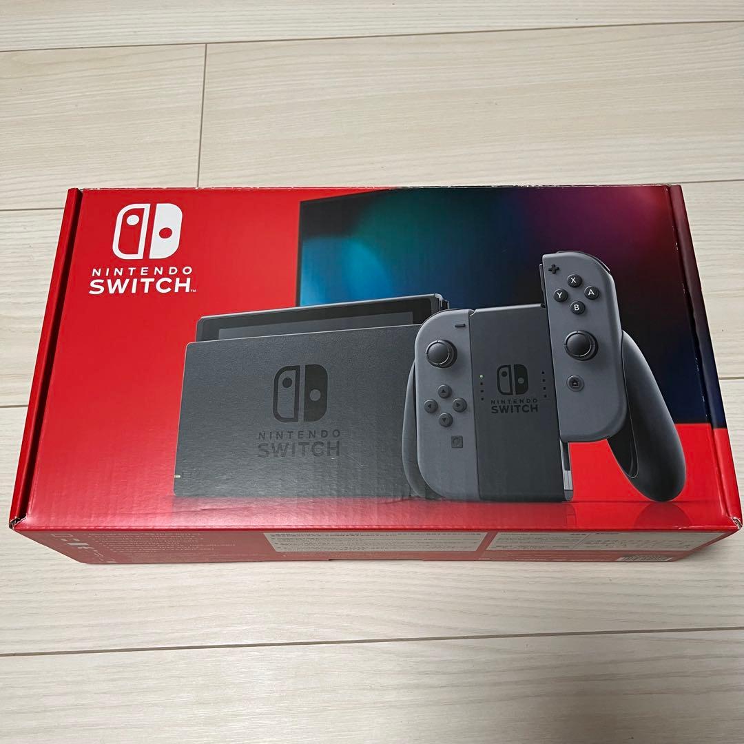 ニンテンドーswitch本体グレー