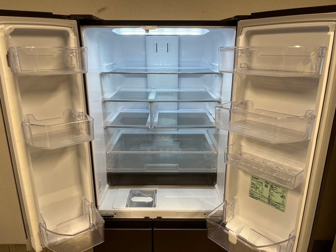 三菱 冷凍冷蔵庫 2022年製 MR-MZ54H-XT形 540L 6ドア