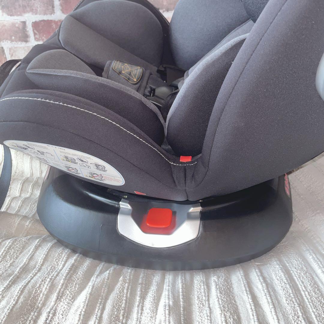 【美品】IMPETUS チャイルドシート360度回転ISOFIX新生児〜12歳