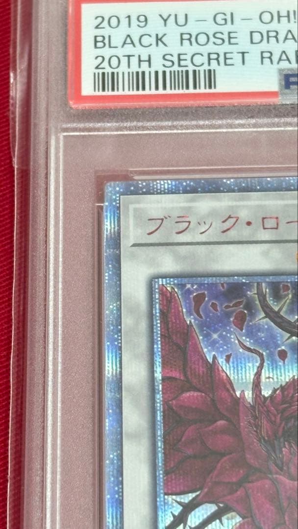 遊戯王 PSA10 ブラックローズドラゴン 20th